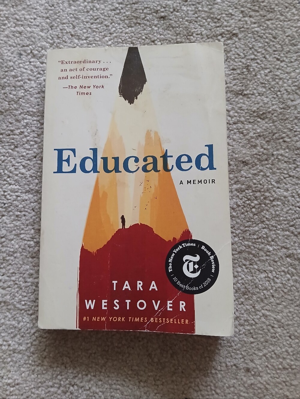 🤯2/$15 Educated by Tara Westover Paperback Book